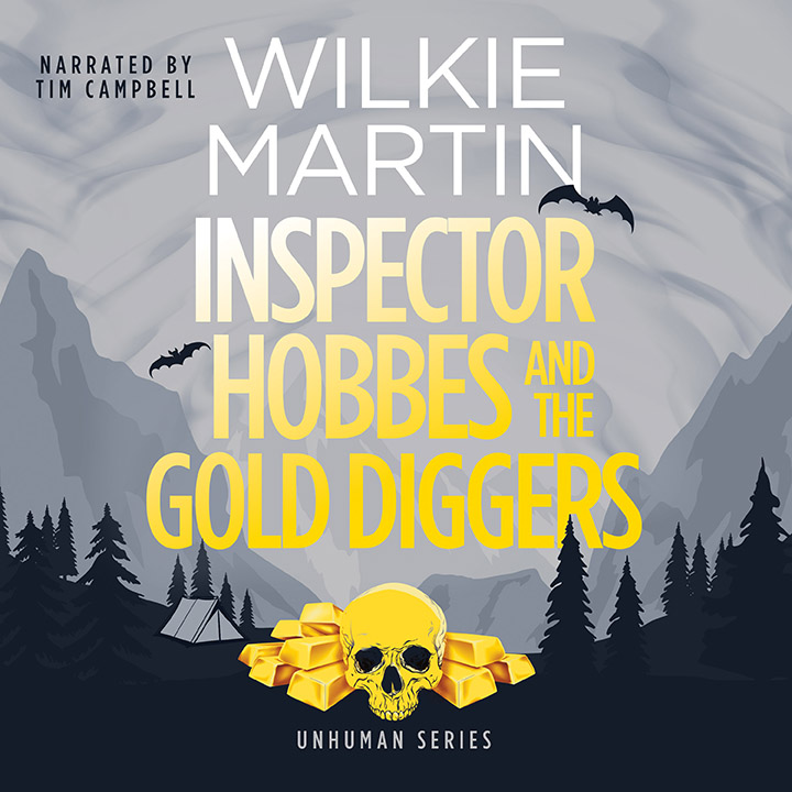 Audiobook cover of Inspector Hobbes and the Gold Diggers