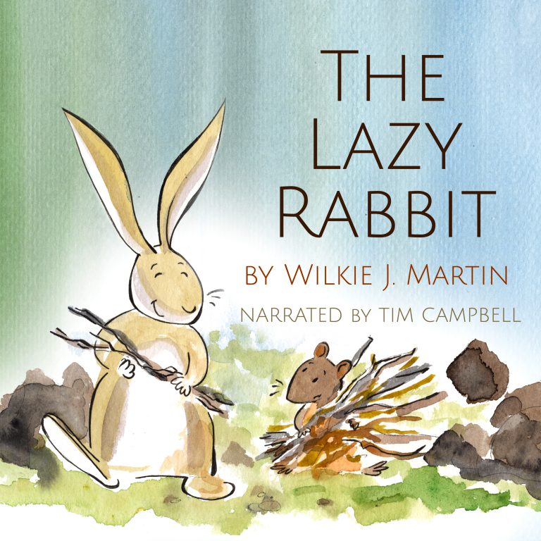 Audiobook cover of The Lazy Rabbit